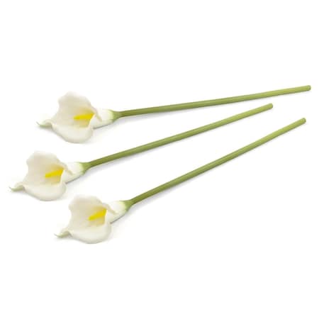 Made4Mansions FLOWER CALA LILY White Set of 3 MA2222277